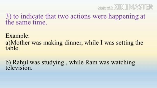 Past Continuous Tense with rules, examples and exercises смотреть онлайн