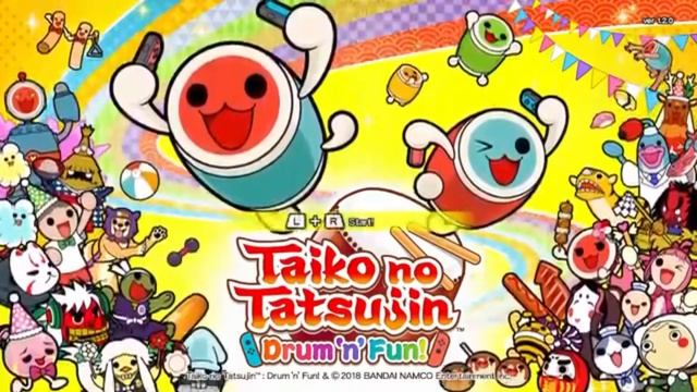 Taiko no Tatsujin (ds/3ds/wii/wii U) mode select theme смотреть онлайн