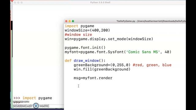 Intro To Pygame смотреть онлайн