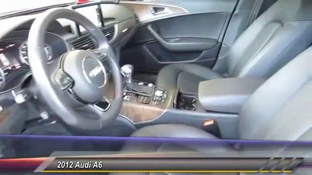 2012 Audi A6 Live Long Beach CA 207729A смотреть онлайн