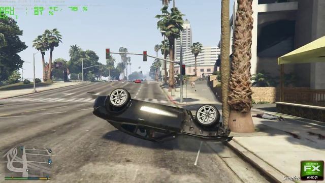 Grand Theft Auto 5 (GTA 5) AMD FX 6350 3.5ghz and GTX 750 1 GB смотреть онлайн