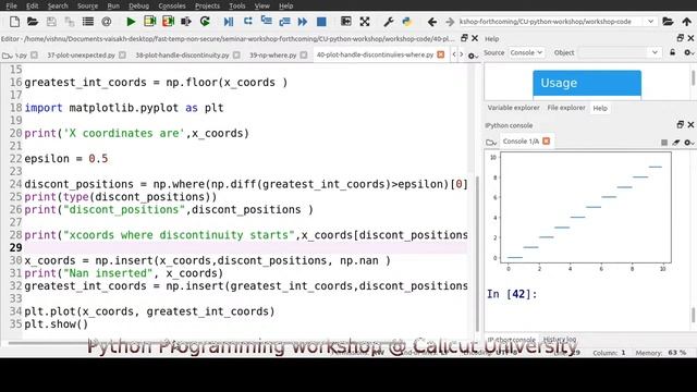 Workshop on Python Programming - Calicut University - Day 8 смотреть онлайн