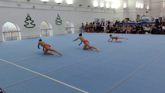 Тройка 2 разряд Боброва Ангелина Казимирова Анастасия Князева Алёна Темповое смотреть онлайн