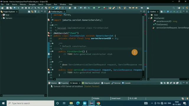 How to Create First Servlet Program in eclipse | Servlet App смотреть онлайн