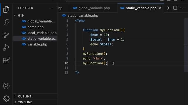 14 Static variable смотреть онлайн