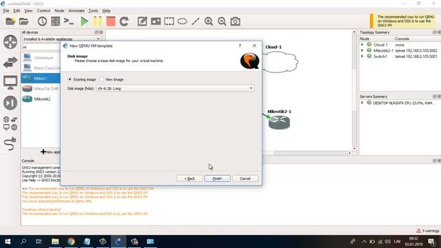 GNS3 2.1.11 Полная инструкция установки (2019)+ Mikrotik От начала до Завершения смотреть онлайн