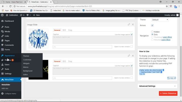 How to add slideshow or slider in website or WordPress смотреть онлайн