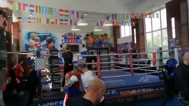 Отработка в парах, в ринге Руслан Проводников и Евгений Чупраков смотреть онлайн