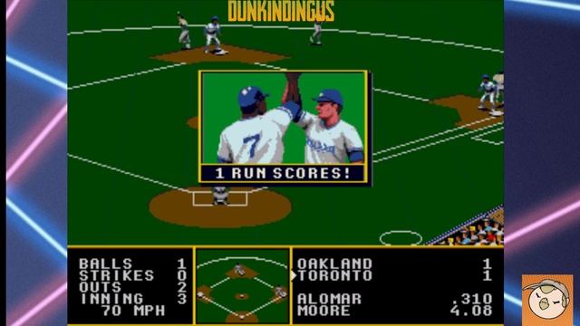Tony La Russa Baseball: Toronto vs. Oakland (1992 Playoff Simulation) смотреть онлайн