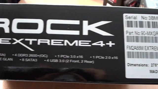 ASRock FM2A88M Extreme4+ Quick Box Inspection смотреть онлайн