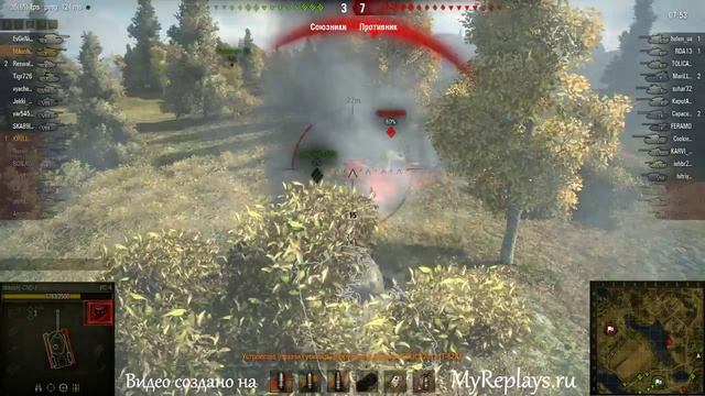 WOT: Малиновка - ИС-4 смотреть онлайн