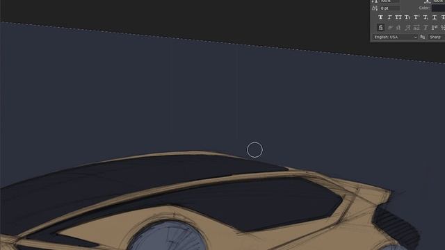 Revisiting Old Sketches! | CAR DESIGN Wedge Hatch Photoshop Sketch смотреть онлайн