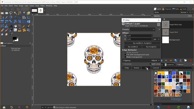 How to Create Seamless Repeating Patterns in GIMP смотреть онлайн