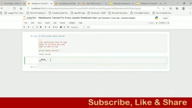 Markdown Tutorial For Every Jupyter Notebook User | #R #Python #Julia смотреть онлайн