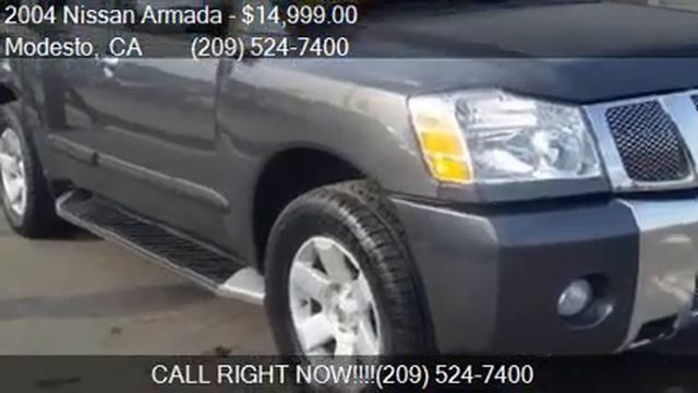 2004 Nissan Armada LE 4WD 4dr SUV for sale in Modesto, CA 95 смотреть онлайн