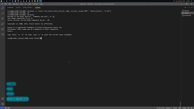 Настройка Master-Slave репликации в MySQL 8 [ Clone Plugin ] | Oracle Linux 8.5 смотреть онлайн