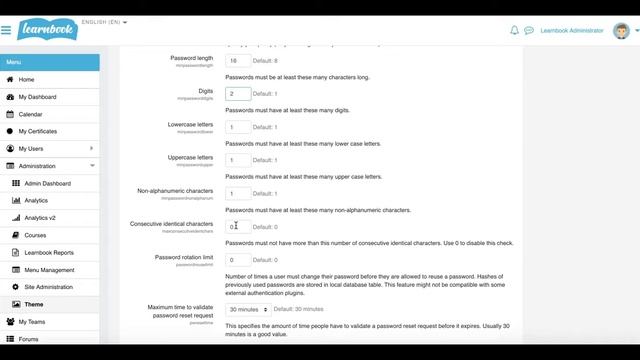 Set your Password Policy - How to, Moodle, Learnbook, LMS, eCreators смотреть онлайн