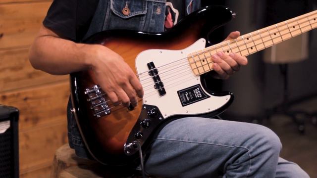 Una bajo insignia | Fender Player Jazz Bass смотреть онлайн