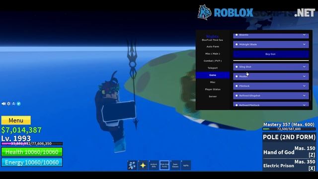 [THIRD SEA] Roblox Blox Fruits Script Hack GUI: Auto Farm, Infinite Levels, Get Any Devil Fruit! смотреть онлайн