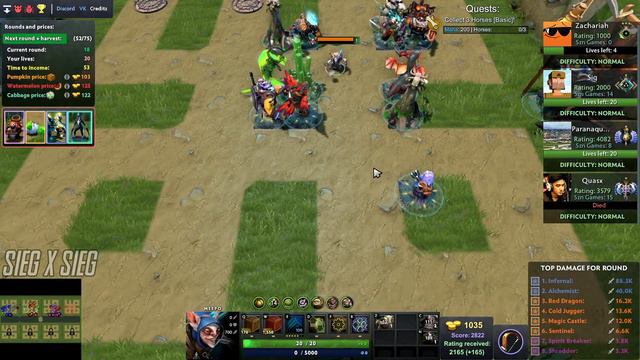 Random Farm TD (Normal Mode) - Dota 2 Arcade