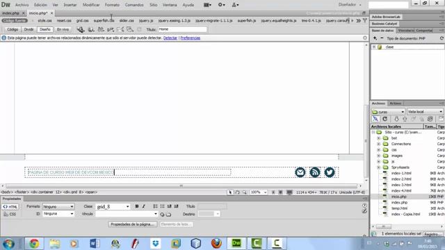CURSO DE PROGRAMACION WEB CON Dreamweaver Cs6 Y PHP capitulo 2 creacion de BD y login смотреть онлайн