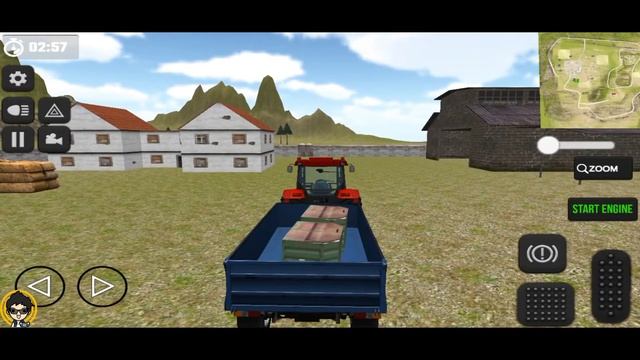 Real Farm Tractor Game 2021 3D Android Gameplay смотреть онлайн