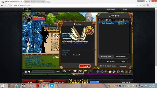 AQW-Comment avoir le Battle Wings Oracle gatuit sur Adventure Quest World смотреть онлайн