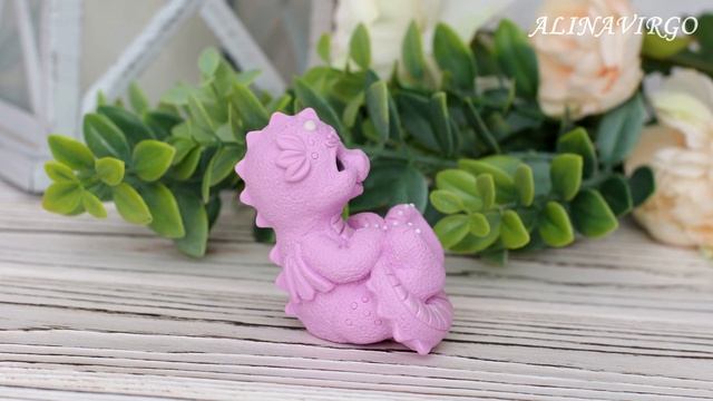 ОБЗОР фигурки из полимерной глины / Фимо / Fimo / Polymer clay / Дракончик смотреть онлайн