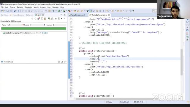 QArentena - 29 - Testes com REST-Assured - por Tiago Amaro смотреть онлайн