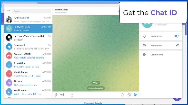 Creating a Telegram Channel for An existing MT4/5 Webhook смотреть онлайн