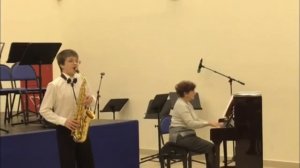Ferrer Ferran. Baghira (Saxofon Alto & piano)  (Исп.: Артур Аветисян)