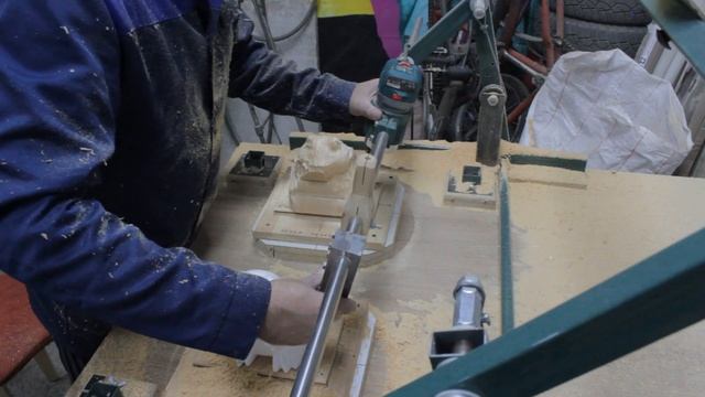 Дупликарвер (часть 2). Копировальный-фрезерный станок. Woodcarving duplicator. смотреть онлайн