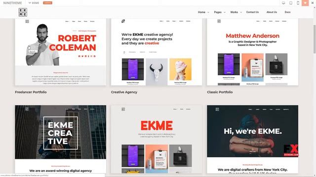 Ekme - One Page WordPress Landing Pages Theme Ayden Augustine смотреть онлайн