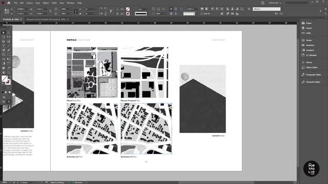 How to make an architecture portfolio in Adobe InDesign I Beginner (Templates Available) смотреть онлайн