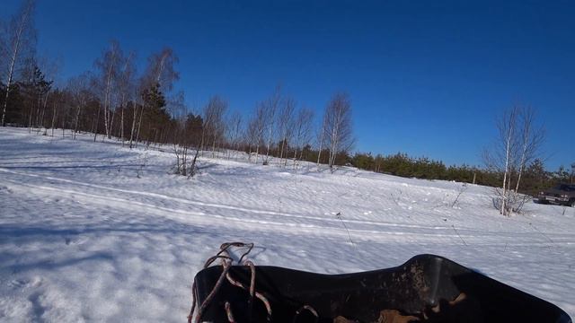 Коп в феврале, земля не замерзшая! Снег не помеха! смотреть онлайн