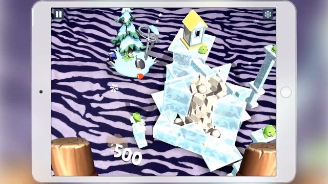 Обзор Angry Birds AR Isle of Pigs - Злые птички Остров свиней Дополненная реальность (iOS) смотреть онлайн