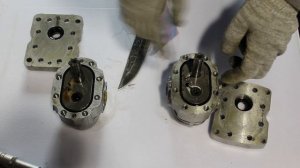 Сравнение нового советского  и нового современного насосов НШ-10, а также изменение вращения насоса