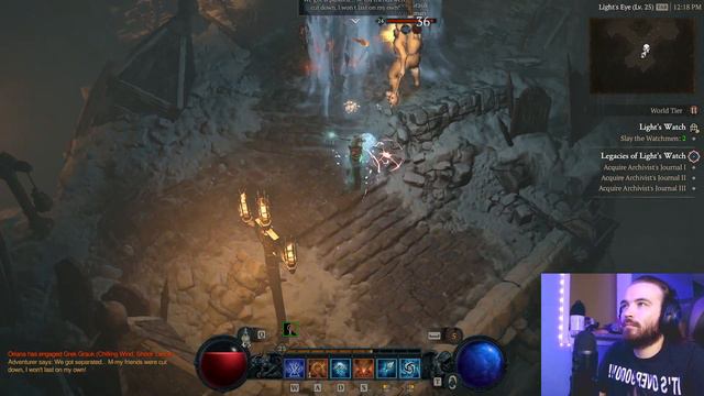 Diablo 4: Sorcerer Gameplay смотреть онлайн