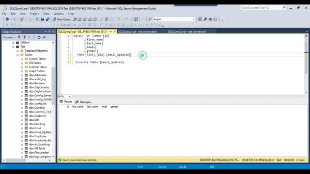 110 How to skip top n rows reading from excel and insert into sql using SSIS смотреть онлайн