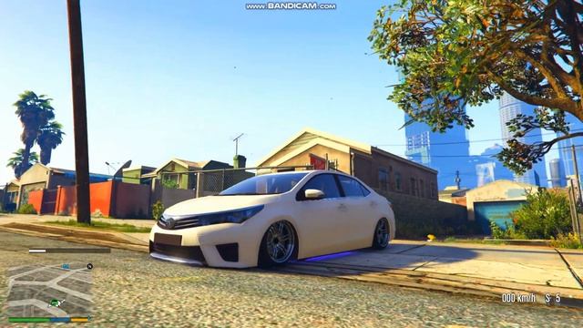 FIRST TIME DRIVE ON (TOYOTA COROLLA)IN (GTA 5)Q.Q GAMING смотреть онлайн