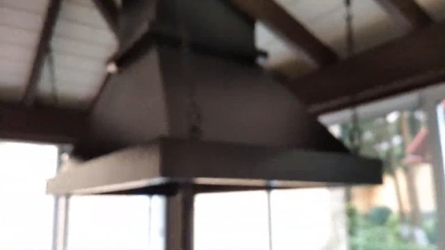 ВЫТЯЖКА НАД МАНГАЛОМ СО ВСТРОЕННОЙ ПЕЧНОЙ ТРУБОЙ смотреть онлайн