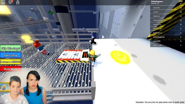 Спасаем МИНЬОНОВ в ROBLOX приключения мульт героя как в мультике гадкий я 3 Миньоны Клубника Games смотреть онлайн