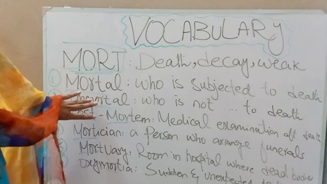 Vocabulary | MORT | Root words in English Vocabulary| Vocabulary words English Learn | PPSC | FPSC смотреть онлайн