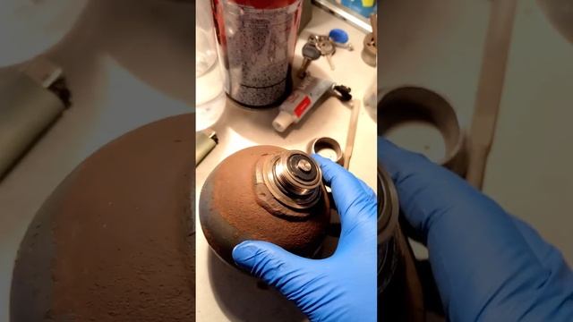 Ремонт заднего гидроцилиндра подвески Citroen c5 2002г. смотреть онлайн