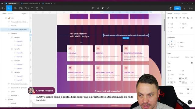 Criando um site no Figma - Design na prática | Trabalhando ao vivo смотреть онлайн