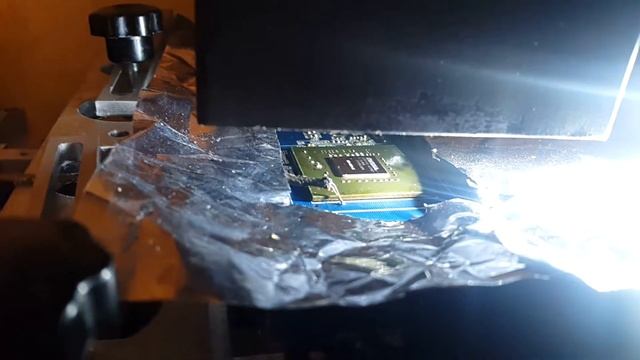 Замена GPU на видеокарте. Реболл. Пассивная и активная СО. смотреть онлайн