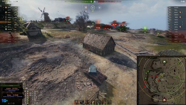 Разбор ошибок на AMX 12t World of Tanks игра требует внимание и концентрацию смотреть онлайн