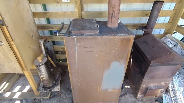 Лучшая печь для подогрева бассейна, с супер КПД. Своими руками. смотреть онлайн