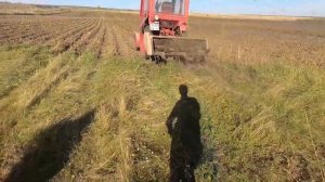 Мульчер для картофельной ботвы.