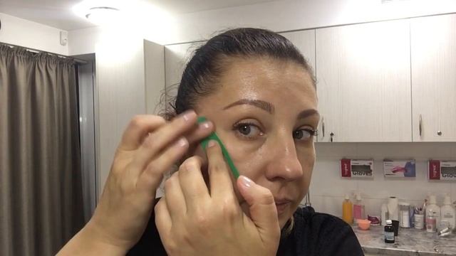 Тейпирование. Убираем отёчность под глазами. Метельская Ольга смотреть онлайн